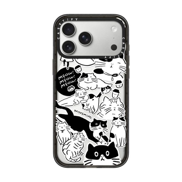 Casevello MEOW! MEOW! MEOW! iPhone Case