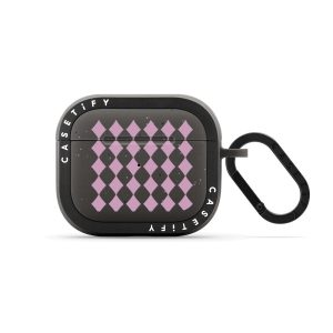 Pink Checks AirPods Case