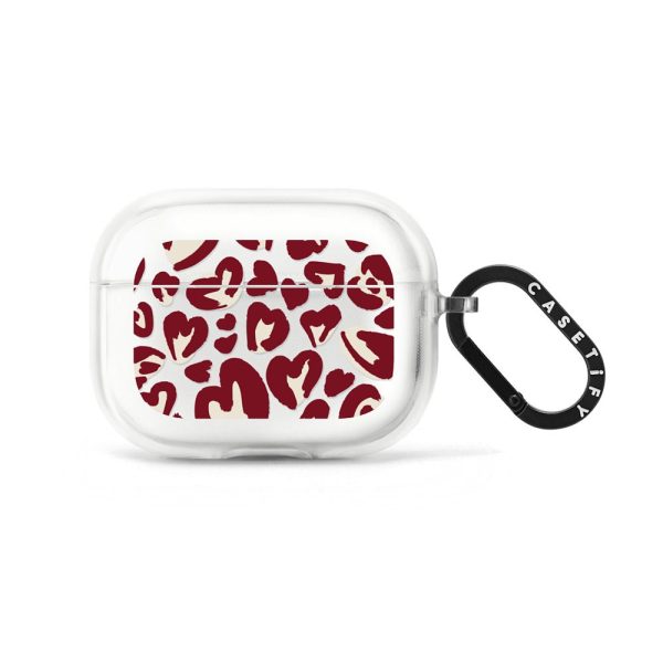 Leopard Red AirPods Case - 81cdeb