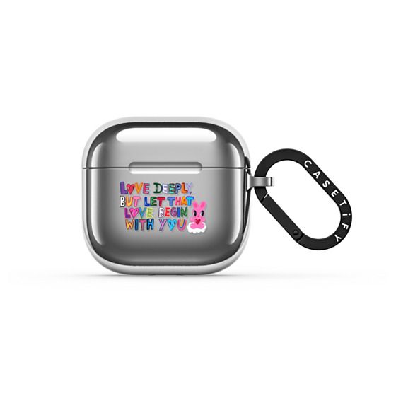 Love deeply, but let that love begin with you AirPods Case - 640e97