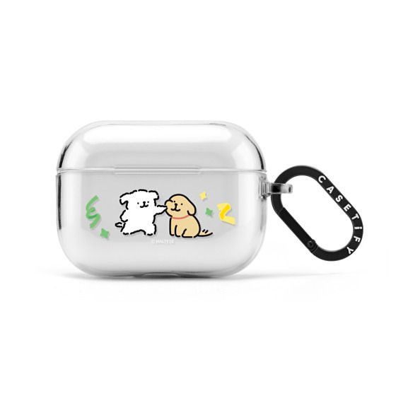 Casevello Line Dog AirPods Case