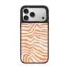 Casevello Zebra Stripe- Tangy Tango iPhone Case