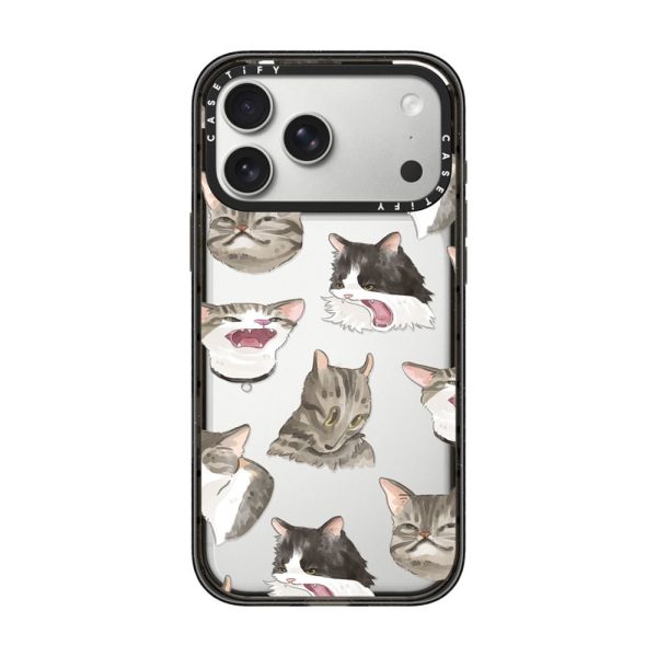 Casevello ugly cats iPhone Case