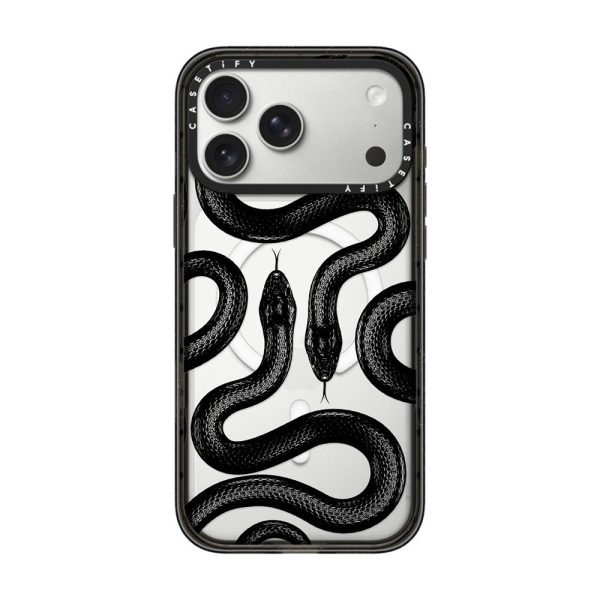 Casevello Black Kingsnake iPhone Case
