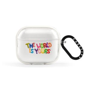 THE WORLD IS YOURS AIRPODS CASE BY SUE TSAI