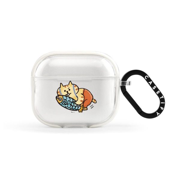 1070bcf09549c2e7e54a6542fd6e4d2a3d3f5f9aaf574f665593f920e512a844.jpg Fish-playing Chibisuke AirPods Case