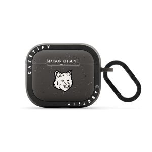 Maison Kitsuné Dove White Fox Head AirPods Case