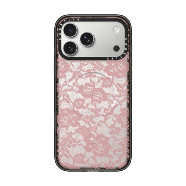 Casevello Sheer Dress (Pink) iPhone Case