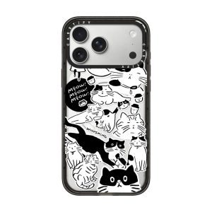 1f830545c82061f5085fe49f90657afbb659e28c6511b85e5d8863919fa86e75.jpg Casevello MEOW! MEOW! MEOW! iPhone Case
