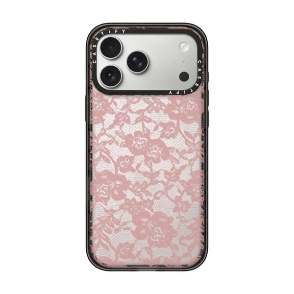 Casevello Sheer Dress (Pink) iPhone Case