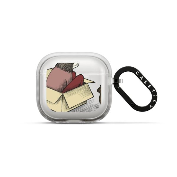 Box and Cat AirPods Case