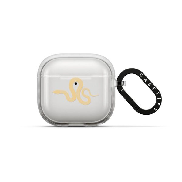 Gold Kingsnake AirPods Case