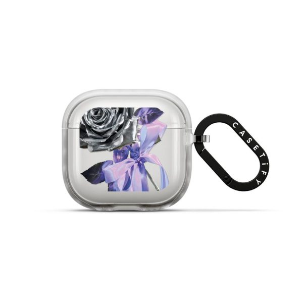 Chrome Rose Pattern AirPods Case - 51180b