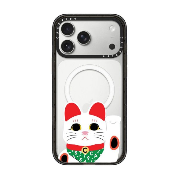 Casevello Waving Lucky Cat iPhone Case