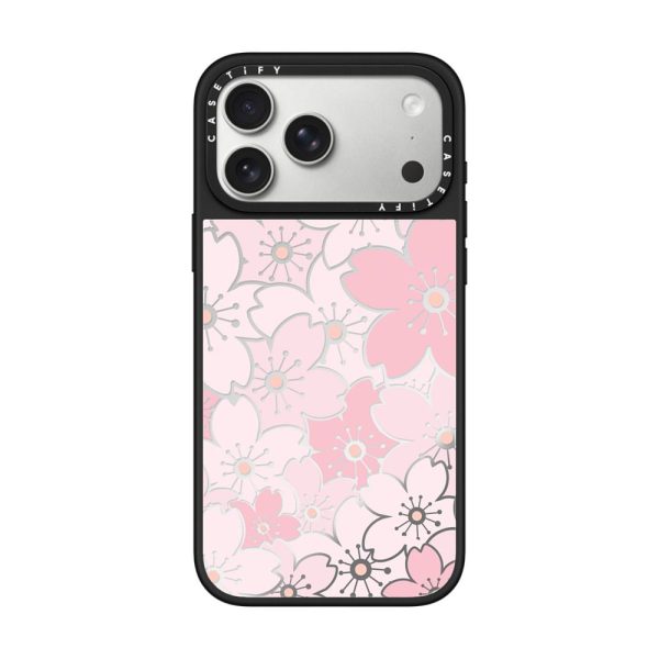 Casevello Pink Sakura Bloom iPhone Case