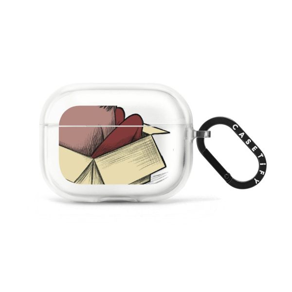 Box and Cat AirPods Case