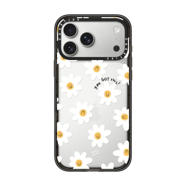 CASETiFY Daisies by Laura Jane Illustrations iPhone Case