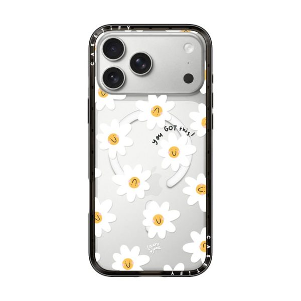 CASETiFY Daisies by Laura Jane Illustrations iPhone Case