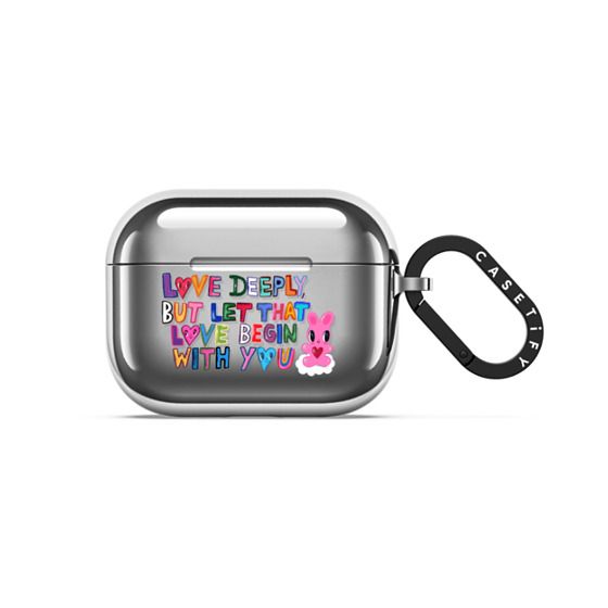 Love deeply, but let that love begin with you AirPods Case - 640e97