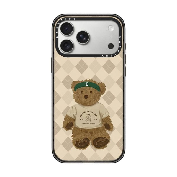 Casevello Sip & Serve Bear iPhone Case