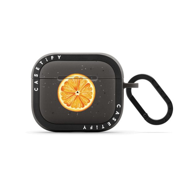 Heart Orange AirPods Case