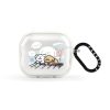 Maltese Lazy Clouds Earbuds Case