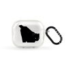 Spooky Black Cat AirPods Case