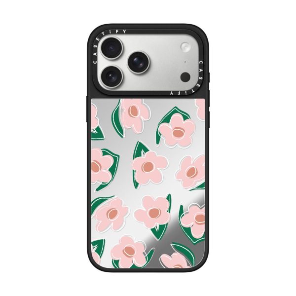 Casevello Pink Floral iPhone Case