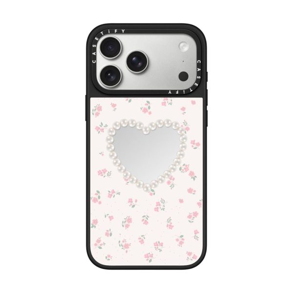 Casevello Pearly Heart iPhone Case - 14f4bd