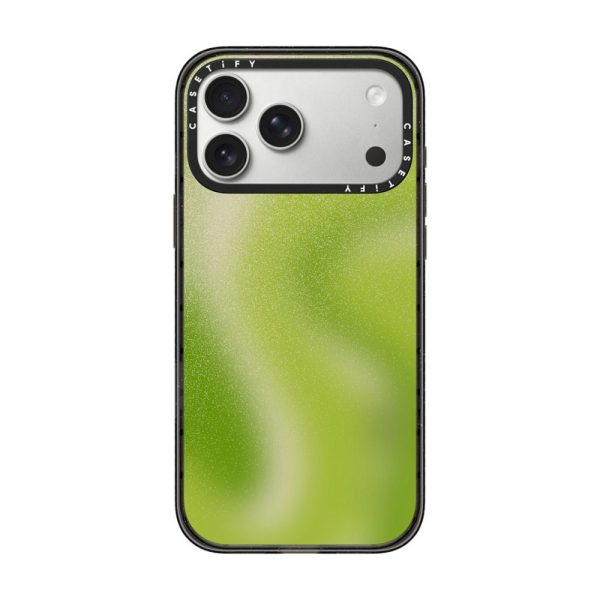 Casevello Matcha Swirls iPhone Case