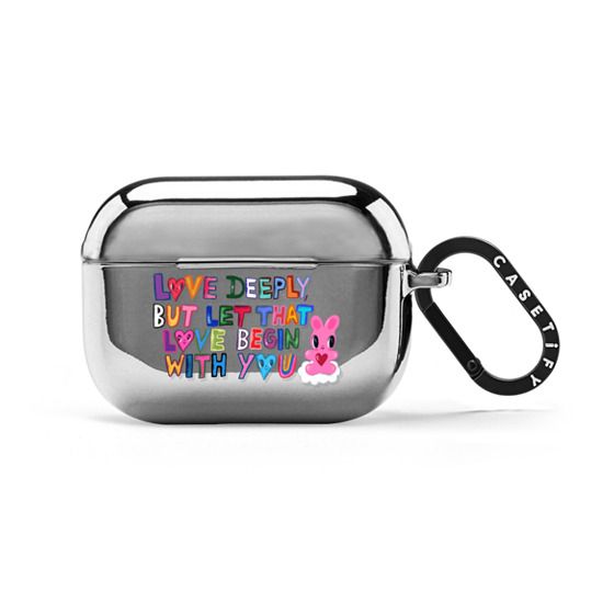 Love deeply, but let that love begin with you AirPods Case - 640e97