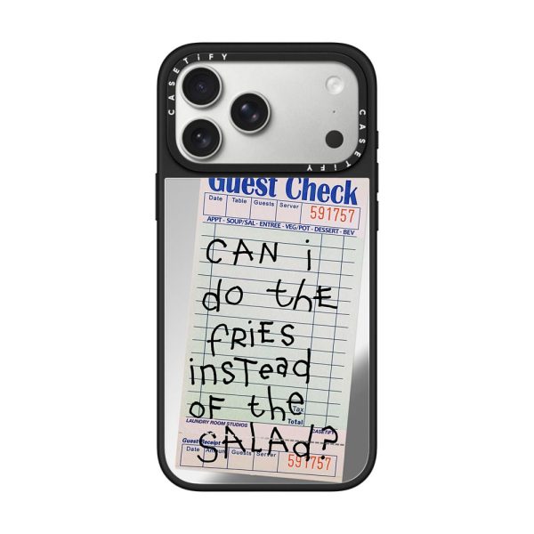 Casevello The Fries Instead of Salad iPhone Case