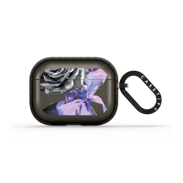 Chrome Rose Pattern AirPods Case - 51180b