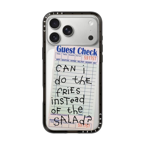Casevello The Fries Instead of Salad iPhone Case