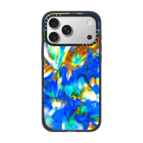 521b2b5055b22ee8bf810bd845df75723f6c4833107fa5f28366ccca1a437f28.jpg Casevello Floral Spell - Royal Blue iPhone Case