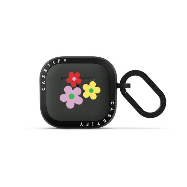 Floral Stripes AirPods Case