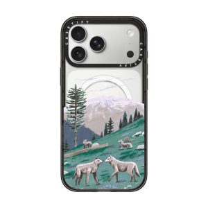 Casevello Wolves at Mt. Olympus iPhone Case