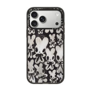 5885a2e680f1682c7f975fe6ab2da822a4c3c26a6518a663e98898e6795019d7.jpg Casevello Bow Tie Bunnies iPhone Case
