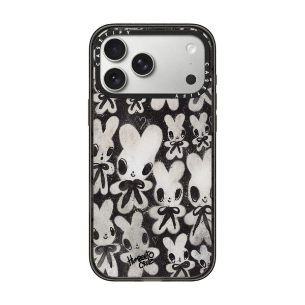 Casevello Bow Tie Bunnies iPhone Case