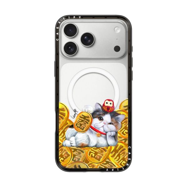 Casevello Lucky Gloomie Cat iPhone Case
