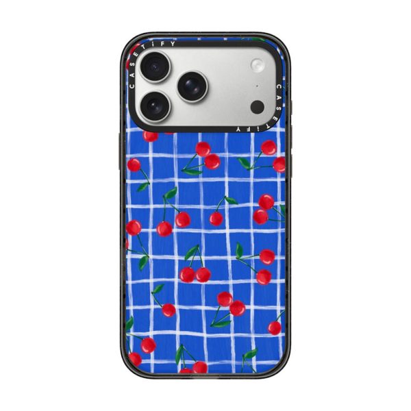 Casevello Cherry Plaid iPhone Case - 440dbc
