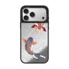 Casevello koi fish Japanese tattoo style transparent pattern iPhone Case