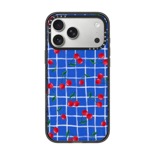 Casevello Cherry Plaid iPhone Case - 440dbc