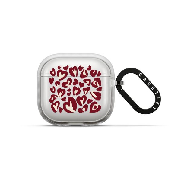 Leopard Red AirPods Case - 81cdeb