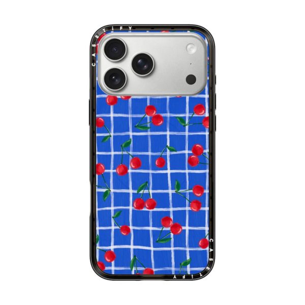 Casevello Cherry Plaid iPhone Case - 440dbc