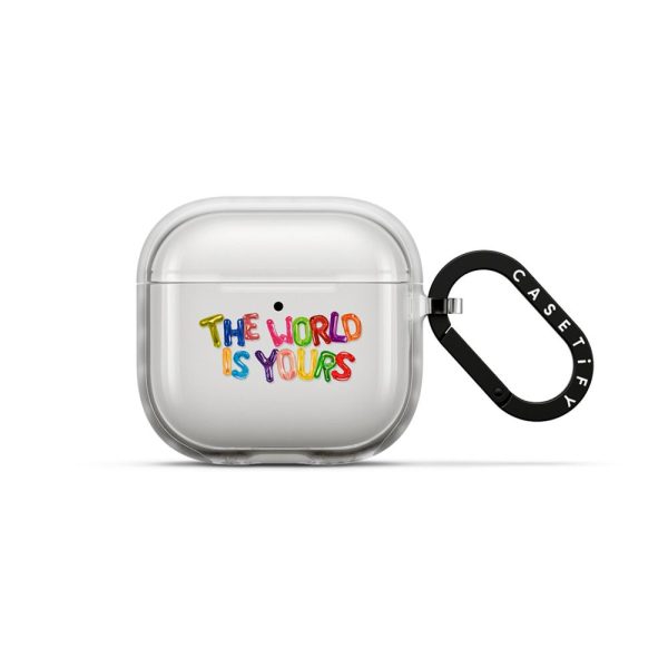 772cb8d8099c2bdaf6908a0c5eaa38048e3efc14122b4caa5f7f6341b25023a4.jpg THE WORLD IS YOURS AIRPODS CASE BY SUE TSAI