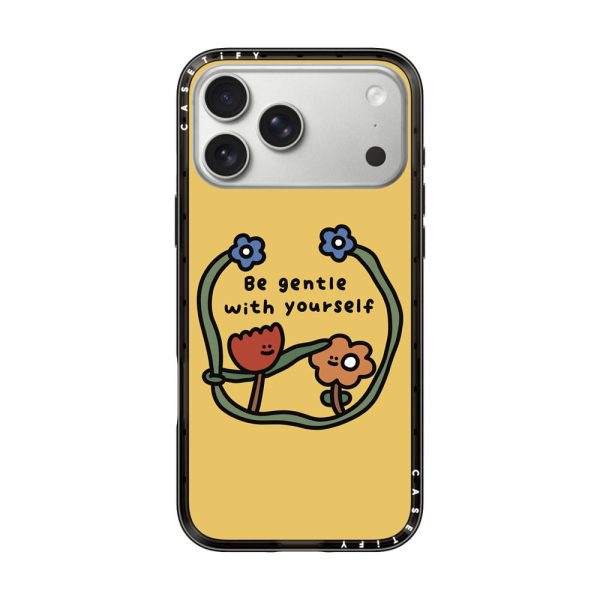 Casevello BE GENTLE WITH YOURSELF BY SHAO SHAO iPhone Case