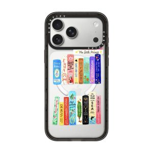Casevello Books Lovers [waterclolor Bookshelf] iPhone Case