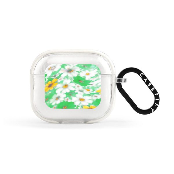 Floral Swirl - Green AirPods Case