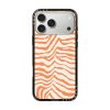 Casevello Zebra Stripe- Tangy Tango iPhone Case